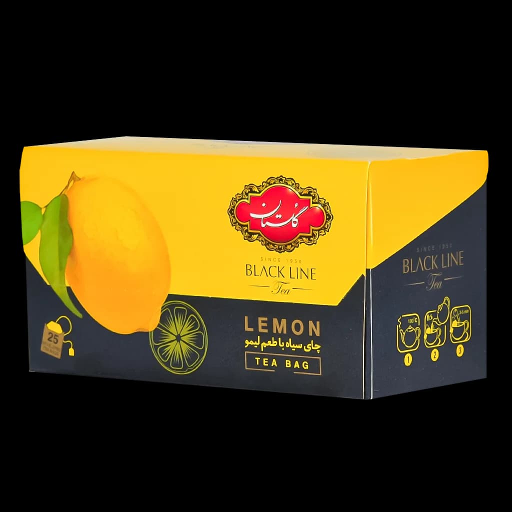 Golestan Blackline Lemon Tea Bags