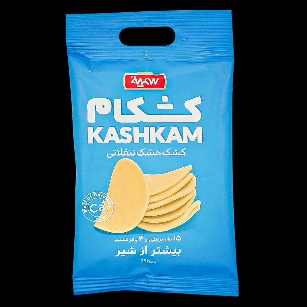 Somayeh Kashkam Dried Curd Snack 15% Protein