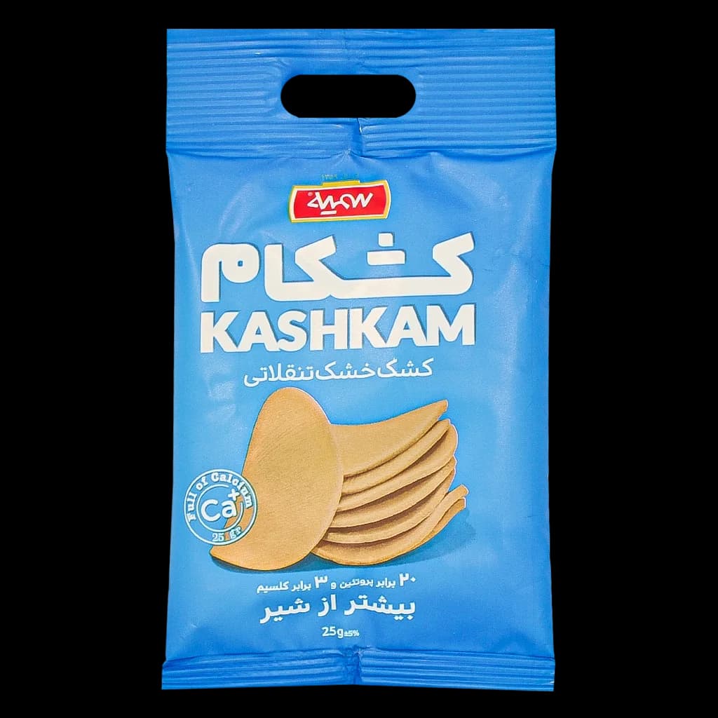 Somayeh Kashkam Dried Curd Snack 20% Protein