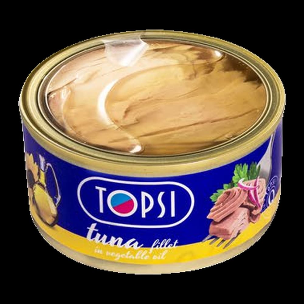 Topsi Tuna Fillet in Vegetable Oil