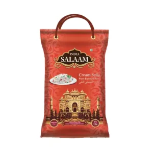 Cream Sella Basmati Rice, 4x10 lb.