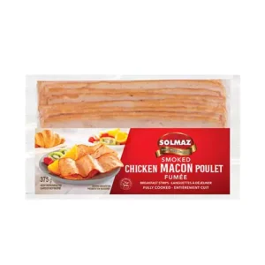 Solmaz Chicken Macon Smocked & Sliced, 10x375g